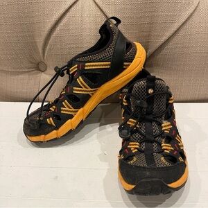 Merrell Water Sandals Kids 2M Hydro Choprock Black Yellow waterproof Hiking
